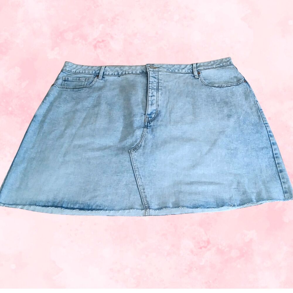Women's Plus Size Denim Skirt by Old Navy